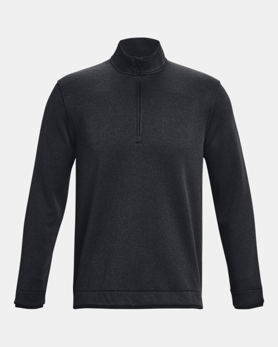 Maillot ¼ zip UA Storm SweaterFleece pour homme, Black, pdpMainDesktop image number 5